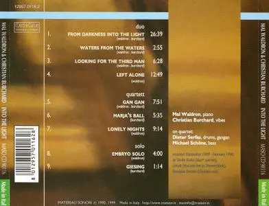 Mal Waldron and Christian Burchard - Into The Light (1990) {Materiali Sonori MASOCD90116 rel 1999}