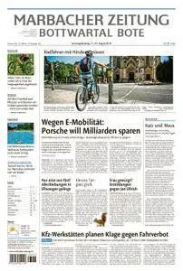 Marbacher Zeitung - 11. August 2018