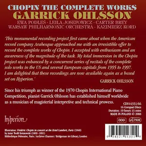 Frederic Chopin - Garrick Ohlsson - The Complete Works (2008, Hyperion # CDS44251/66) [RE-UP]
