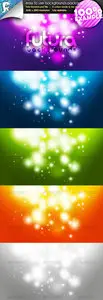 Futura Glow Backgrounds - GraphicRiver