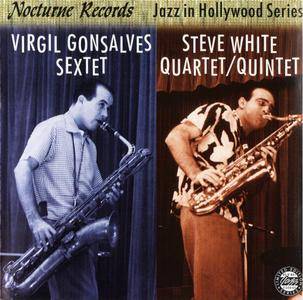 Virgil Gonsalves and Steve White - Jazz In Hollywood (1954) {Nocturne OJCCD-1889-2 rel 1997}
