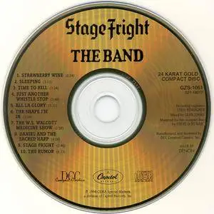 The Band - Stage Fright (1970) [DCC GZS-1061]