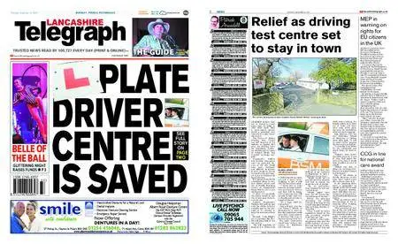 Lancashire Telegraph (Burnley, Pendle, Rossendale) – September 14, 2017