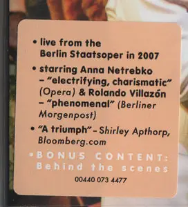 Jules Massenet - Netrebko / Villazón / Barenboim - Manon [BluRay Untouched, 1080p] {2008}