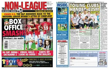 The Non-league Football Paper – November 22, 2020