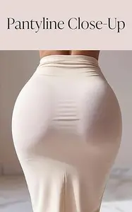 Pantyline Close-Up: Rear Detail Glamour Photography (Velvet Lens Collection)