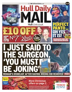 Hull Daily Mail - 20 December 2024