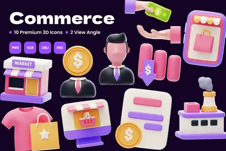 EE - Commerce 3D Icon NZ4WE56