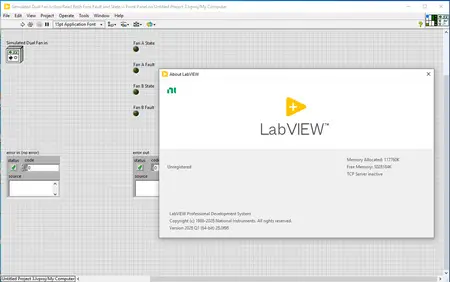 NI LabVIEW 2025 Q1 with Drivers