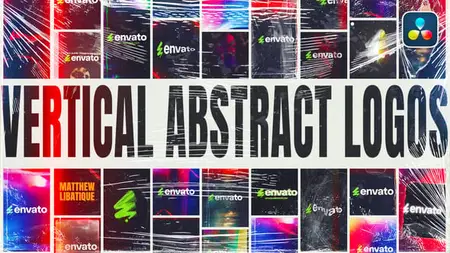 Vertical Abstract Logos 58889363