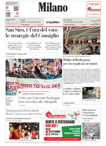 la Repubblica Milano - 25 Settembre 2025