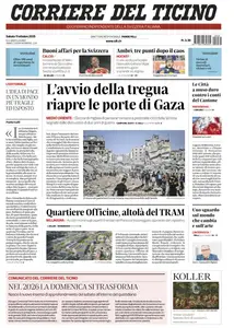 Corriere del Ticino - 11 Ottobre 2025