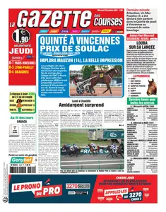 La Gazette des Courses - 29 Octobre 2025