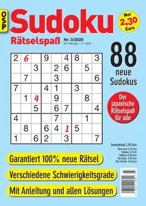 Sudoku Rätselspaß - Nr.3 2025