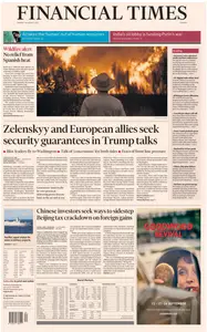 Financial Times Europe - 18 August 2025