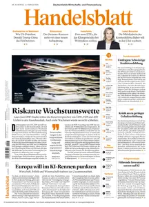 Handelsblatt  - 10 Febraur 2025