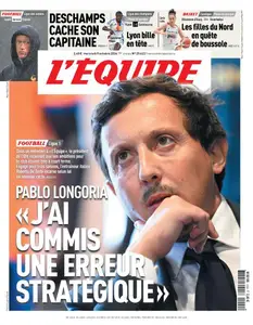 L’equipe du Mercredi 9 Octobre 2024