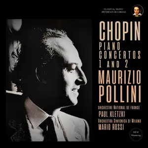 Maurizio Pollini - Chopin: Piano Concertos Nos. 1 & 2 (Remastered) (2024) [Official Digital Download 24/96]