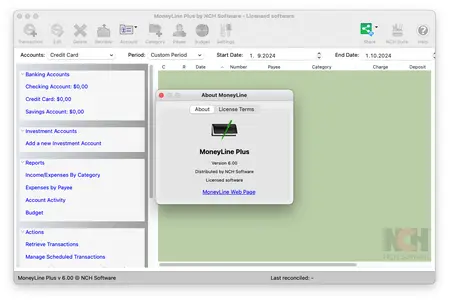MoneyLine 6.0 macOS