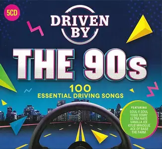 VA - Driven By The 90s (5CD, 2019)