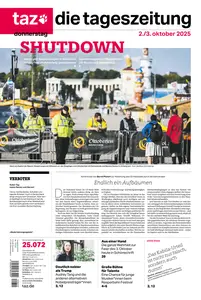 taz die tageszeitung - 02 Oktober 2025