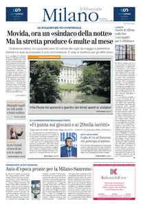 il Giornale Milano - 17 Novembre 2024