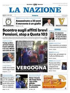 La Nazione Umbria Terni - 21 Ottobre 2025