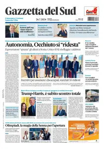 Gazzetta del Sud Catanzaro - 26 Luglio 2024