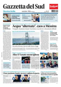 Gazzetta del Sud Messina - 6 Agosto 2024