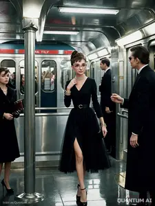 AI Audrey Hepburn - Breakfast At Tiffanys (AI Generated)