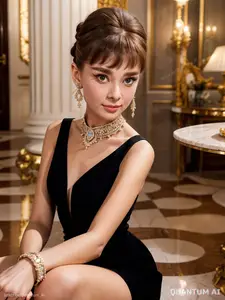 AI Audrey Hepburn - Breakfast At Tiffanys (AI Generated)