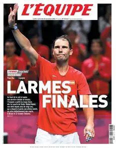 L’equipe du Mercredi 20 Novembre 2024