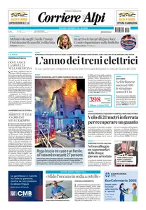 Corriere delle Alpi - 5 Gennaio 2025