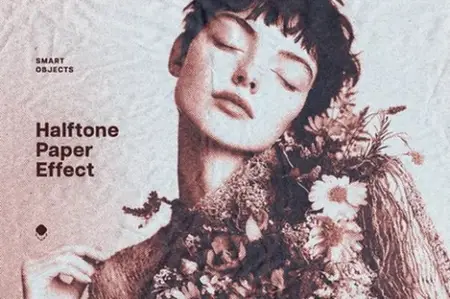Envato - Halftone Paper Photo Effect - 4AZB9EH