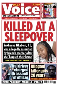 Daily Voice - 3 October 2025