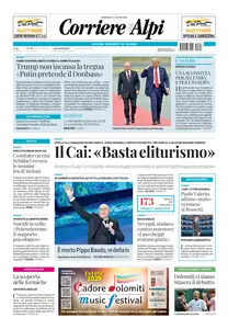 Corriere delle Alpi - 17 Agosto 2025