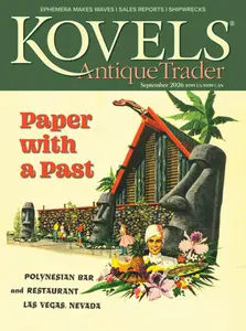 Kovels Antique Trader - September 2026