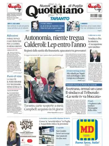 Quotidiano di Puglia Taranto - 22 Ottobre 2024