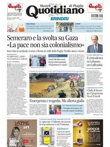 Quotidiano di Puglia Brindisi - 5 Ottobre 2025