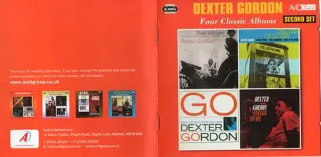 Dexter Gordon - Four Classic Albums (1961-1962) (2CD) (2016) {Compilation, Remastered}