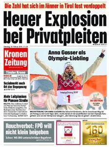 Kronen Zeitung Tirol - 20. Februar 2018