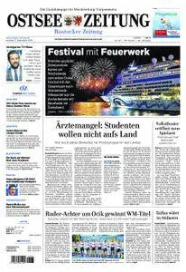 Ostsee Zeitung Rostock - 17. September 2018