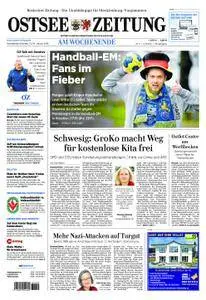 Ostsee Zeitung Rostock - 13. Januar 2018