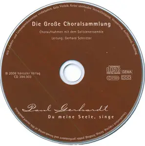 Gerhardt, Schnitter - Du meine Seele, singe [Hänssler 394.003] {Germany 2006}