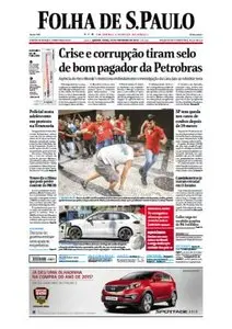 Folha de São Paulo - 25 de fevereiro de 2015 - Quarta