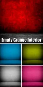 Stock Photo - Empty Grunge Interior
