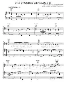 The Trouble With Love Is - Kelly Clarkson (Piano-Vocal-Guitar)