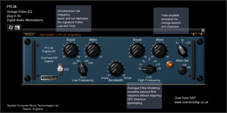 OverTone DSP PTC-2A v2.4.2 (Win/Mac)