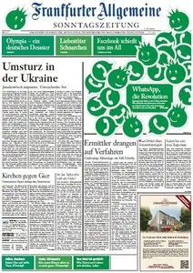 Frankfurter Allgemeine Zeitung am Sonntag, 23. Februar 2014