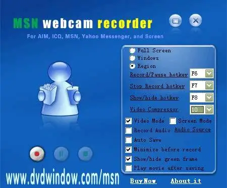 Goldenfoundsoft MSN Webcam Recorder ver.10.1